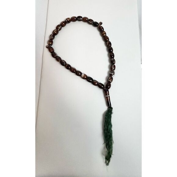 Bohemian Coffee Bean Prayer Beads - Picture 1 of 13